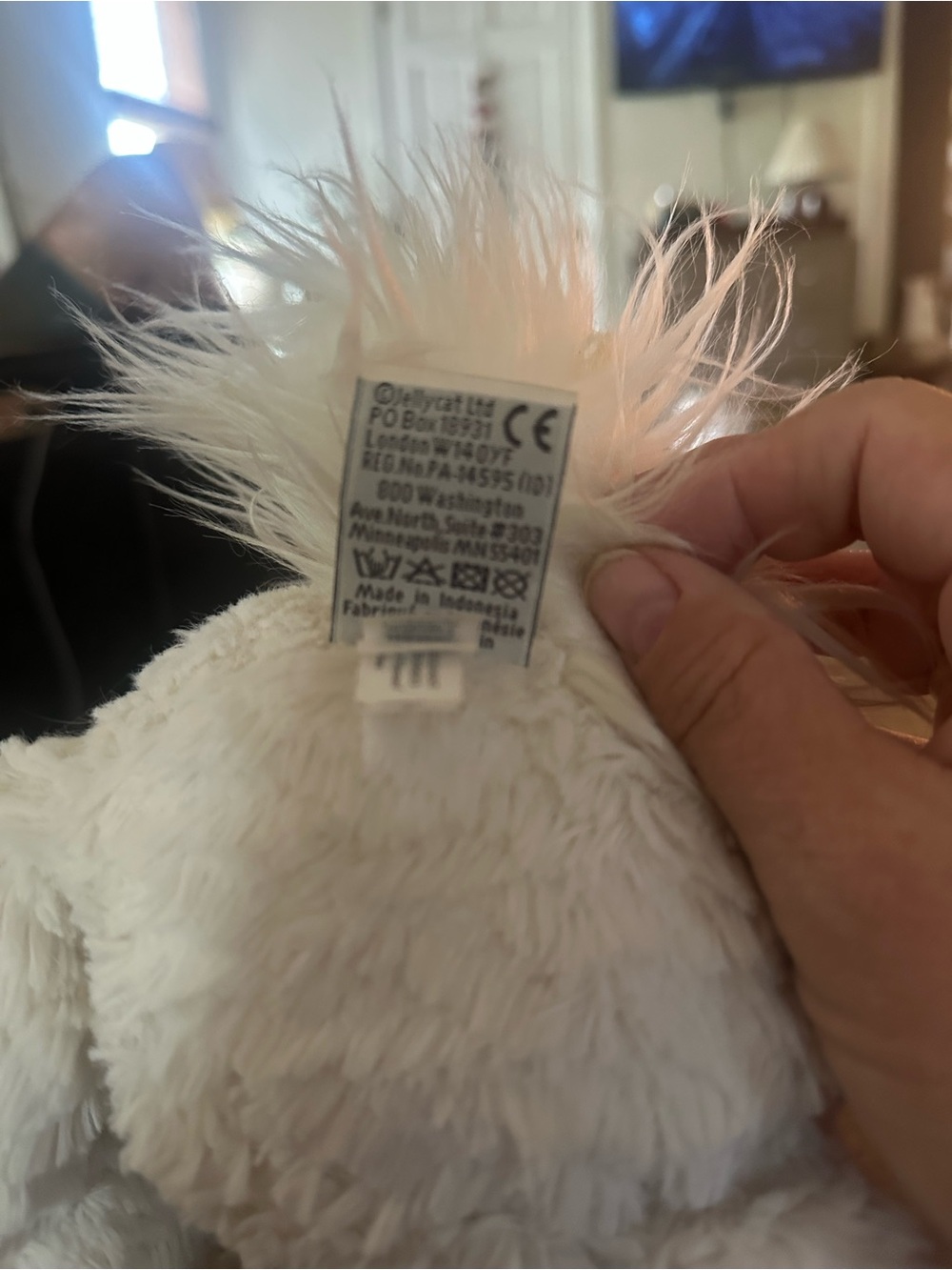 Jellycat 8” bashful unicorn used - Picture 6 of 6